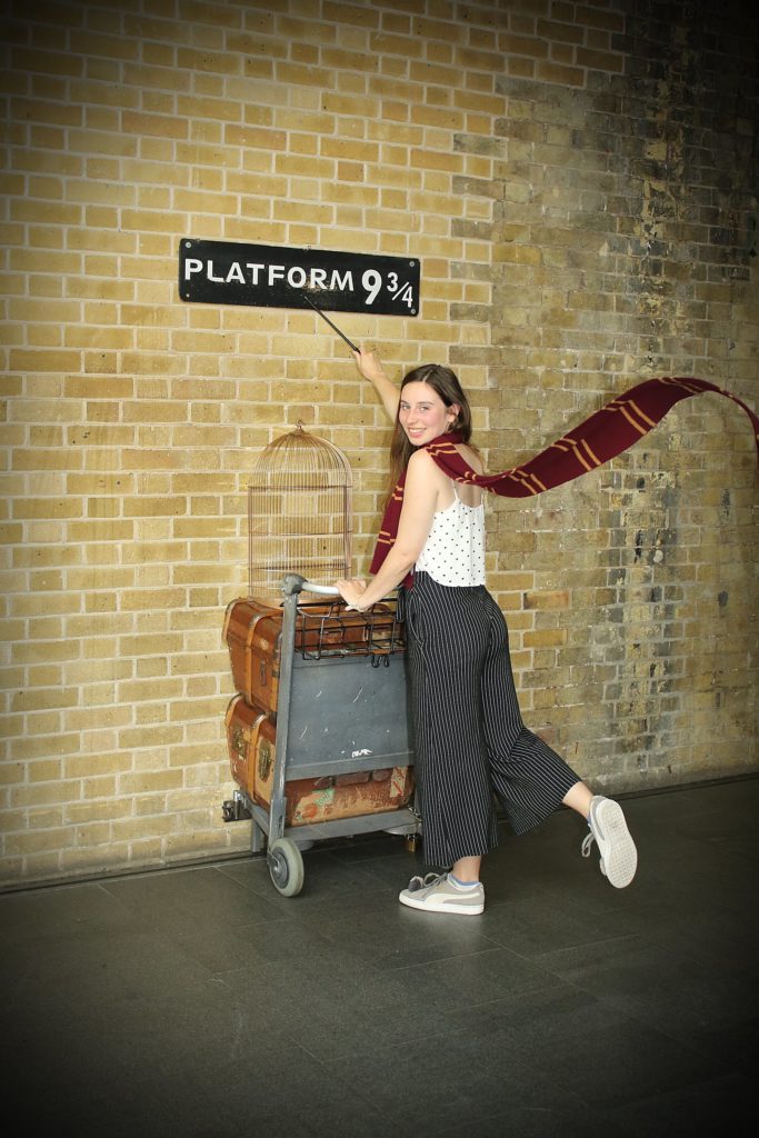Der Bahnsteig 9 3/4 in London! Ein Muss für alle Potterheads!